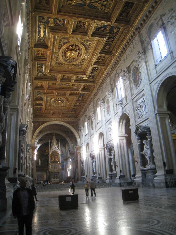 Interior of St. John Lateran archbasilica