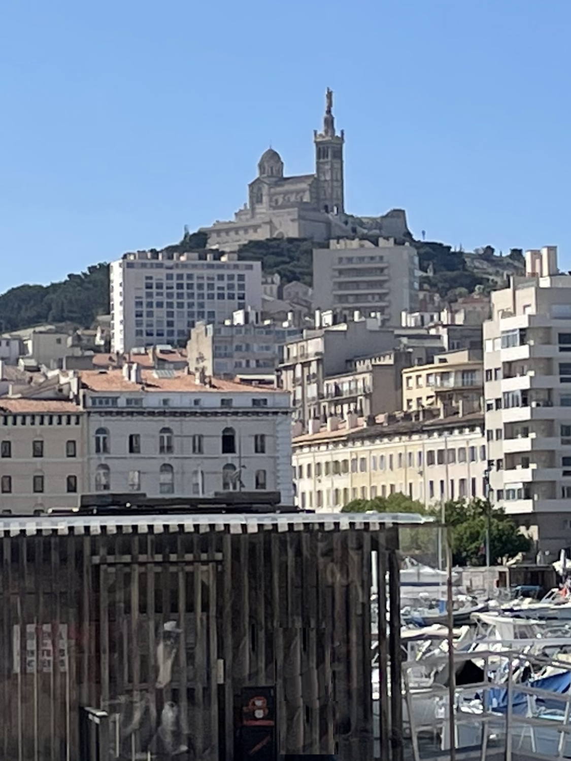 View from the Old Harbour in Marseille