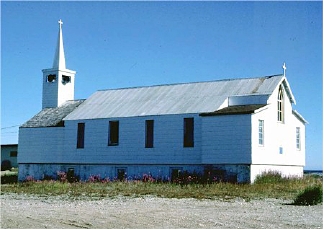 Exterior view of St. Paul's, Churchill